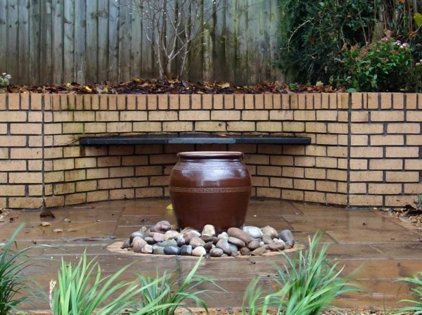 Floating Slate Bench